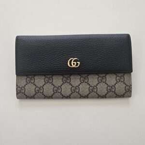 Gucci Black and Brown Women's Wallet